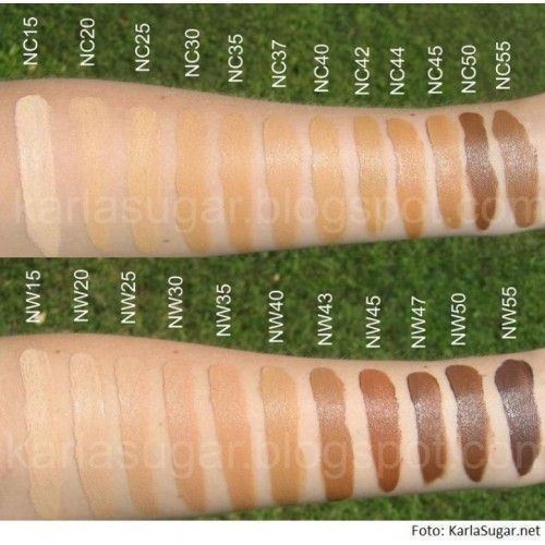 mac foundation shades for fair skin